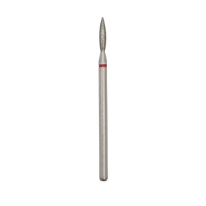 Flame Diamond Nail Drill Bit for Russian Manicure Pedicure Cuticle Cleaning Burr with Custom Logo Nail Salon Tool - Product Image 2