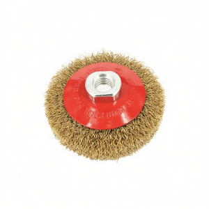 Brosse conique en fil d'acier ondulé M14 13000 Giri Min pour tampon de polissage - Product Image 2