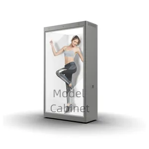 49inch Transparent LCD Product Detail Display Advertising Cabinet Dynamic Naked Eye 3D Box Support Customized Multiple System