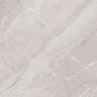 Carrelage en porcelaine brillant effet marbre gris clair 900x1800mm, veinage blanc, rectifié, étanche, pour sol et mur, salle de bain moderne, villa, hôtel