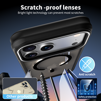 Coque de téléphone transparente antichoc pour iPhone 18 Pro, coque magnétique transparente avec charge sans fil pour iPhone 18 17 16 Pro Max