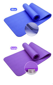 Extra Wide 80cm NBR Foam Non-Slip Waterproof Eco-Friendly Folding <b>Large</b> Space Double Person Home Fitness Yoga <b>Mat</b> - Product Image 3