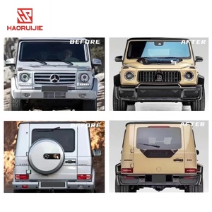 Pare-chocs de voiture pour <span class=keywords><strong>Mercedes</strong></span>-<span class=keywords><strong>Benz</strong></span> W463 à W464 pour <span class=keywords><strong>Brabus</strong></span>, kit de carrosserie G500 ancien vers nouveau - Product Image 3