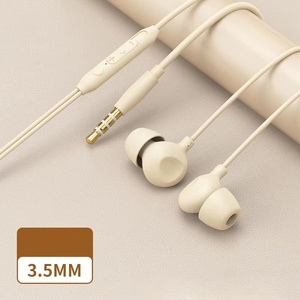 Nouveauté, écouteurs intra-auriculaires filaires 3,5 mm, silicone souple, isolation du <span class=keywords><strong>bruit</strong></span>, légers, <span class=keywords><strong>pour</strong></span> <span class=keywords><strong>dormir</strong></span> - Product Image 4