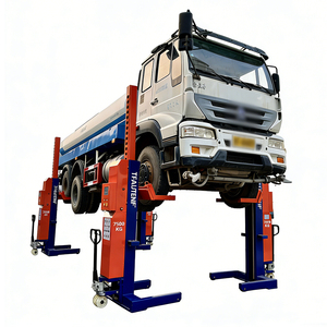 TFAUTENF Pont élévateur mobile 4 colonnes 30 tonnes (7500 kg/colonne) - Alimenté par batterie industrielle pour semi-remorques et engins lourds - Product Image 1