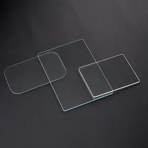 Kunden spezifisches ultra weißes Glas Großhandel elektronische gehärtete Glasscheibe transparentes Glas