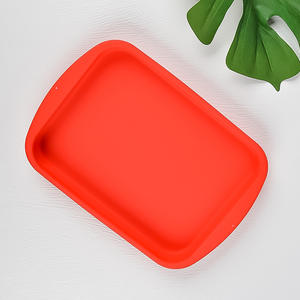 Moule à pain et à gâteau en silicone antiadhésif résistant à la chaleur de qualité alimentaire pour cuisine, plateau de cuisson rectangulaire peu profond pour four - Product Image 6
