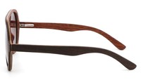 Hdl — lunettes de soleil polarisées en bambou, accessoire de mode tendance et populaire, grain de bois, nouvelle collection 2022