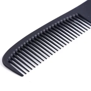 Vente en gros, peigne de salon antistatique et résistant à la chaleur <span class=keywords><strong>pour</strong></span> hommes et femmes, peigne à dents larges en plastique noir <span class=keywords><strong>pour</strong></span> la coupe de cheveux/coiffage/quotidien - Product Image 5
