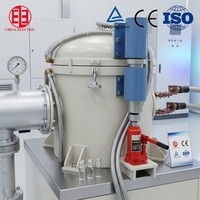 Fourneau de fusion de métaux de 50 kg avec chauffage par induction sous vide