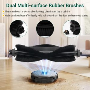 Pièces de rechange et accessoires pour <span class=keywords><strong>aspirateur</strong></span> robot Eufy L60/L60 Hybrid/L60/L50 : brosse rotative, filtres HEPA, brosse latérale, <span class=keywords><strong>sac</strong></span> à poussière - Product Image 3