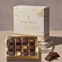 Boîte d'Emballage Chocolat Haut de Gamme Luxe Personnalisable, Boîte Alimentaire en Carton pour Cookies et Déjeuners