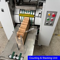 Machine de formage de sacs en papier kraft à alimentation par rouleaux haute vitesse OR-JD350B, machine à fabriquer des sacs en papier alimentaire à fond en V pointu, machine à fabriquer des sacs à pain