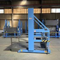 Plateforme élévatrice mobile hydraulique portable de 2 tonnes pour chargement et déchargement, quai de chargement mobile, plateforme élévatrice électrique