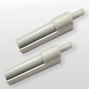 Loquet de porte magnétique noir moderne de Chine avec système de ressort amortisseur pour hôtels, écoles, entrepôts et salons - Product Image 2