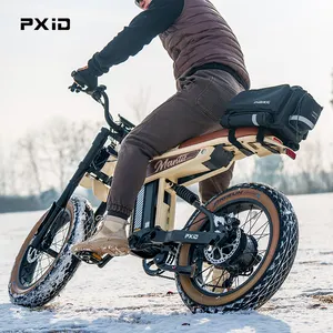 PXID MANTIS P6 Electric Bike 2024 Hot Sale 1000W 1500W Full Suspension Ebike Off Road All Terrain Electric Bike