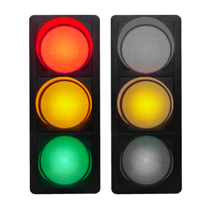 Feu de signalisation circulaire LED premium de 400 mm (16 pouces) avec affichage du compte à rebours pour les parkings de centres commerciaux - Product Image 2