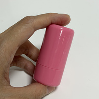 Nouvel emballage de tube de baume à lèvres cosmétique personnalisé rose et violet, baume à lèvres, blush