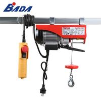 BADA petite grue capacité de 125/250kg suspendant mini palan à moteur à chaîne à câble électrique