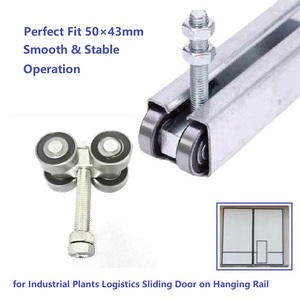 Roue de Portail Cantilever Robuste 200kg-450kg pour <span class=keywords><strong>Rail</strong></span> 50×43mm - Product Image 2