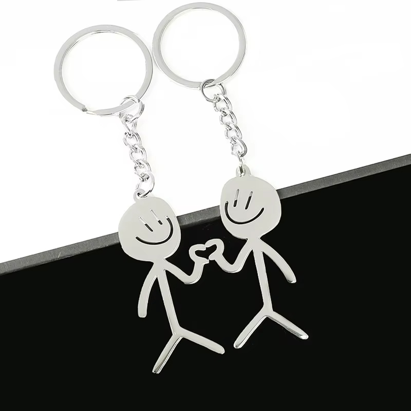 Couple amoureux petite personne/porte-clés