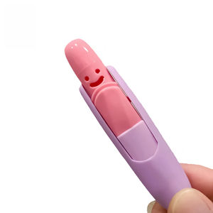 แท่งสูดดมแบบมีรูปหน้ายิ้มหลากสี หลอดสูดดมเปล่าสำหรับน้ำมันหอมระเหย พร้อมไส้สำลี แท่งสูดดมแบบเปล่า - Product Image 4