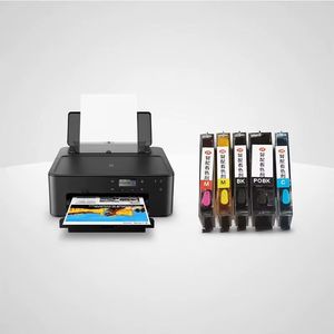 Stampante Inkjet A4 per Alimenti Commestibili, Carta di Riso Glutinoso, Stampa su Torte, Modello TS708T, 5 Colori, Wi-Fi, per Foto <span class=keywords><strong>e</strong></span> Colori Alimentari - Product Image 5