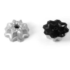 Antihaft-Blumen form Metall Mini-Kuchen formen Aluminium druckguss Kuchen formen 2 Schichten Antihaft beschichtung Backformen Kuchen form - Product Image 4