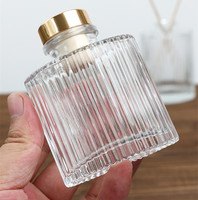 Bouteille de diffuseur de parfum de style nouveau 100ml 200ml bouteille en verre d'huile bouteille de parfum