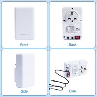 Mini-onduleur pour équipement de télécommunications 12V 2A 8000mAh LiFePO4 avec adaptateur secteur intégré pour ONU ONT, double sortie pour la sécurité des réseaux