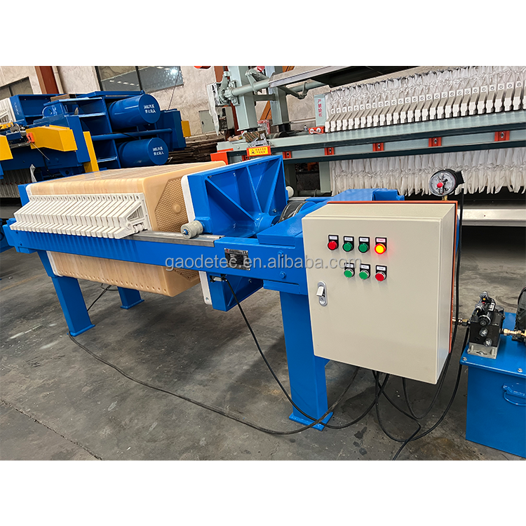 High Temperature Semi automatic Filter Press