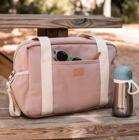 Sac à dos imperméable de grande capacité personnalisable usine vente en gros élégant sac à couches pour maman et bébé mode bohème vintage