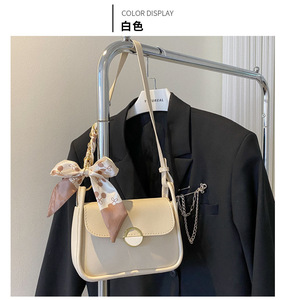 Novedad de verano 2024, bolso para axilas de moda para mujer, bandolera pequeña cuadrada de Instagram de un solo hombro con cierre de cremallera - Product Image 6