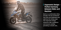 Moto à essence refroidie par eau ADV 500cc, système EFI automatique, ABS, frein à disque TCS, 45Kw, vitesse maximale 140KM/H, scooter sur route