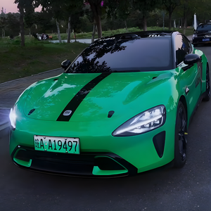 Vinilo para Rotulación de Vehículos Verde Botella PET de Alto Brillo 7.5mil con Liberación de Aire y Autoreparación, Película de Vinilo Automotriz de Cobertura Total que Cambia de Color - Product Image 2