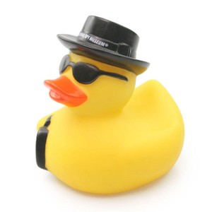 Biểu tượng tùy chỉnh 3 inch phong cách retro động vật cao su tắm nổi cao su tối Kính mát vịt cho bé thời gian tắm - Product Image 1