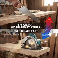 Profesyonel Endüstriyel DIY Kullanımı 1050W Ahşap Kesme Makinesi El Tipi Taşınabilir Elektrikli Daire Testere