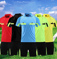 Tenue d'arbitre professionnelle en mesh, nouveau style, kits uniques, maillot d'arbitre de football