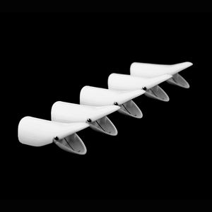 Pinces à ongles en plastique acrylique réutilisable, 4 pièces, trempage, Gel, plastique, acrylique, dissolvant, trempage - Product Image 1