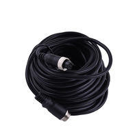 Câble d'alimentation à 4 broches Câble d'extension Connecteur aviation de 200 mètres pour accessoires de surveillance