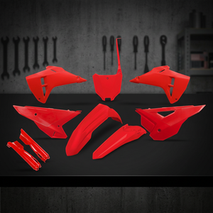 XFUN HOKIT128F070-7313 per CRF 450RX 2021-2024 Kit Restyling Completo di Plastiche Rosse Accessori Moto - Product Image 3