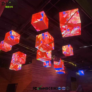 Écran LED Cube P1.86 P2 P2.5 P3 P3.91, écran d'affichage LED avec WiFi, dimensions personnalisables, adapté à l'intérieur et à l'extérieur - Product Image 6