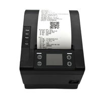Impresora Térmica POS en la Nube con Wifi, Ethernet y Bluetooth de 80mm, Impresión Remota de Alta Velocidad y Pantalla a Color con Indicador de Estado