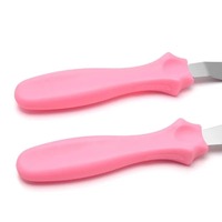 6 Spatules à Gâteau, Spatules à Crème et à Glaçage, Outils de Pâtisserie, Grattoir à Décoration de Gâteau, Accessoires de Cuisine