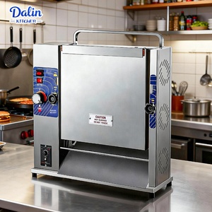 Máquina Eléctrica Comercial para Hamburguesas, Tostadora Vertical de Acero Inoxidable de Alta Eficiencia para Restaurantes - Product Image 1