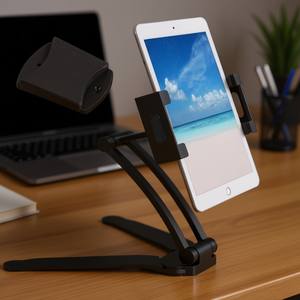 Soporte universal para tableta Db, aleación de aluminio, negro, 12,9 pulgadas, soporte de escritorio para tableta y PC - Product Image 2