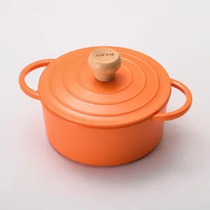 Pot Design Durable 100% Melamine Gray Orange Soup Rice Dessert Melamine Bowl with Lid Handles
