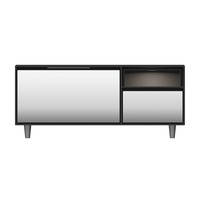 Réfrigérateur intelligent Table basse Réfrigérateur intégré avec lecteur audio Bluetooth USB