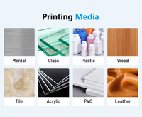 PO-TRY harga pabrik baru Roll-To-Roll UV DTF Printer 60cm 3 printhead penuh otomatis LED Curing tinta UV cangkir casing ponsel