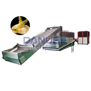 Good Quality Root Vegetable Bamboo Shoots Continuous Mesh Belt Dryer - Product Image 1